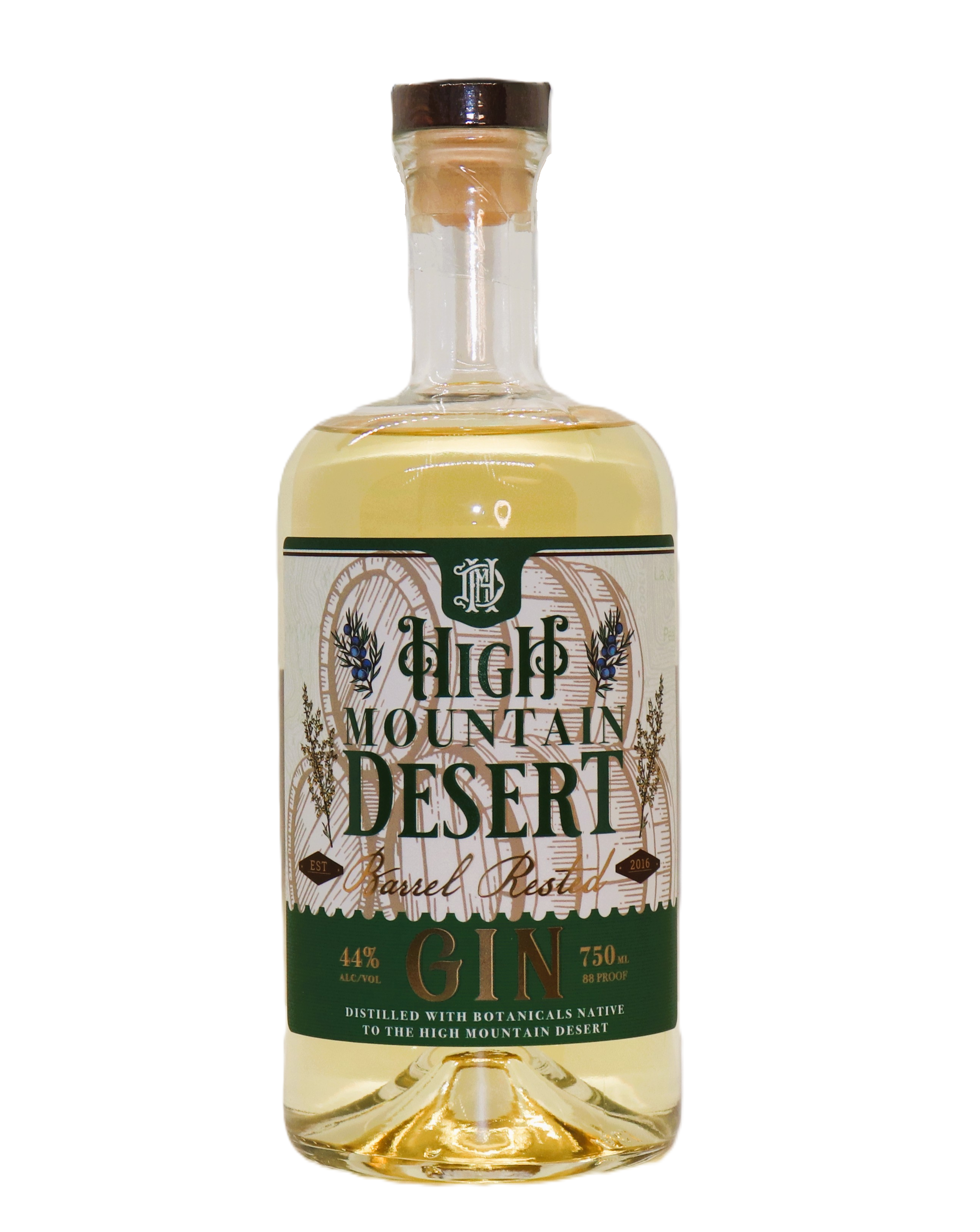 High Mountain Desert Barrel Rested Gin