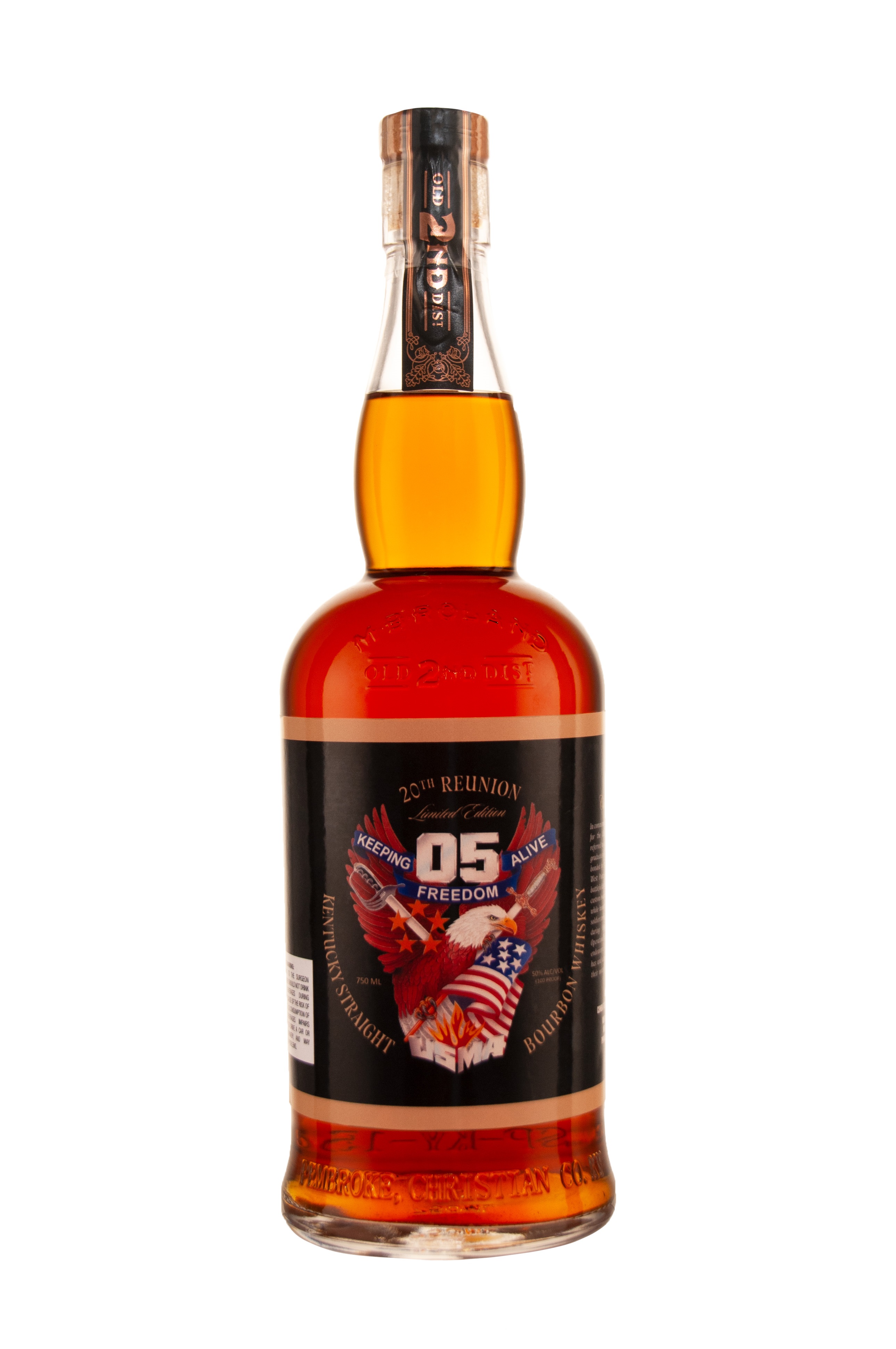 USMA Class of 2005 Kentucky Straight Bourbon Whiskey