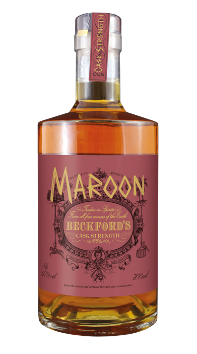 Beckford's Maroon Cask Strength Spiced Jamaican Rum