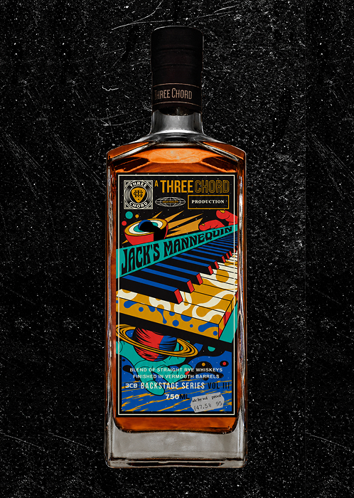 Jack's Mannequin x Three Chord Rye finished in Vermouth barrels