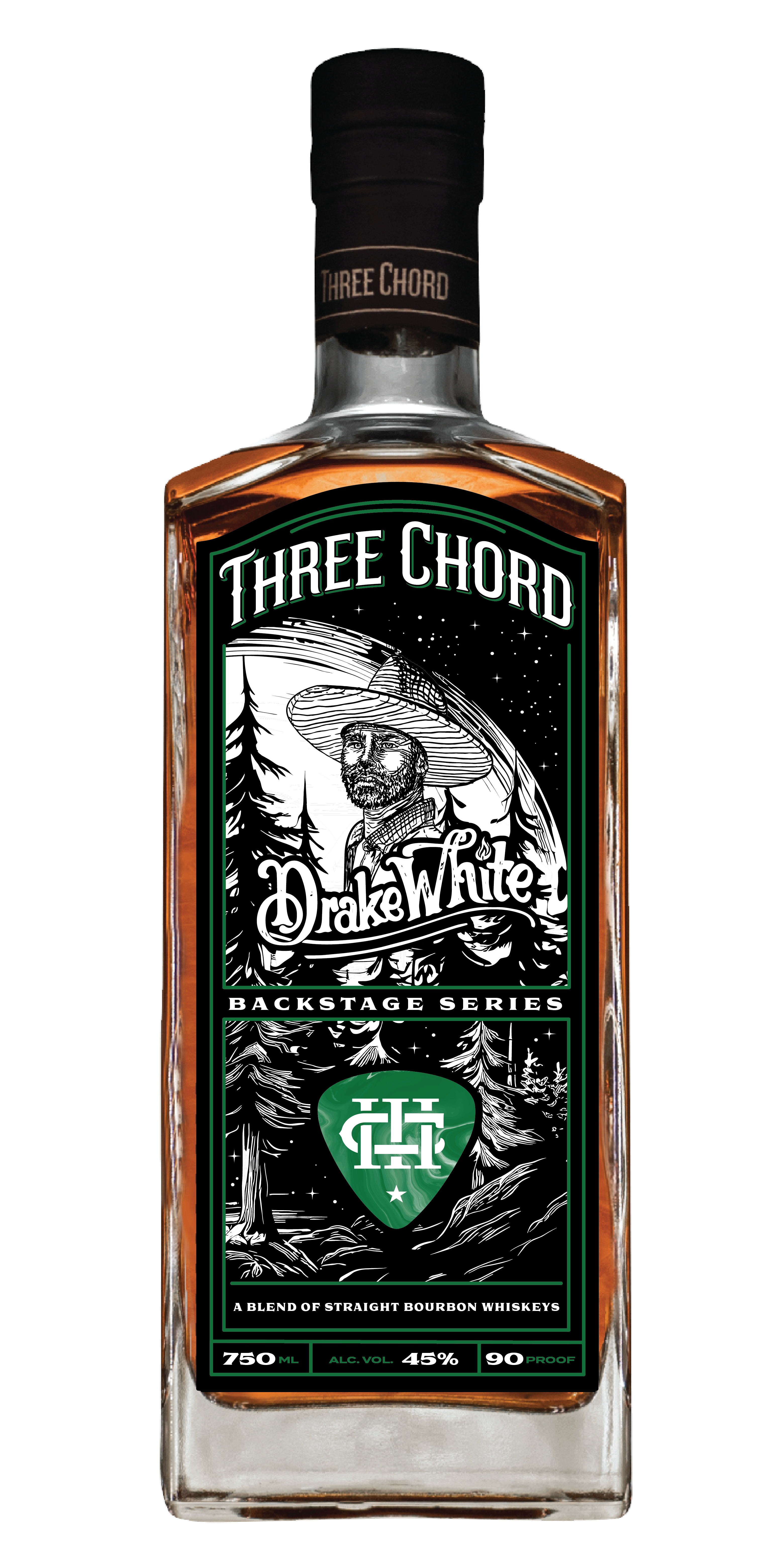 Three Chord Bourbon x Drake White Autographed Edition