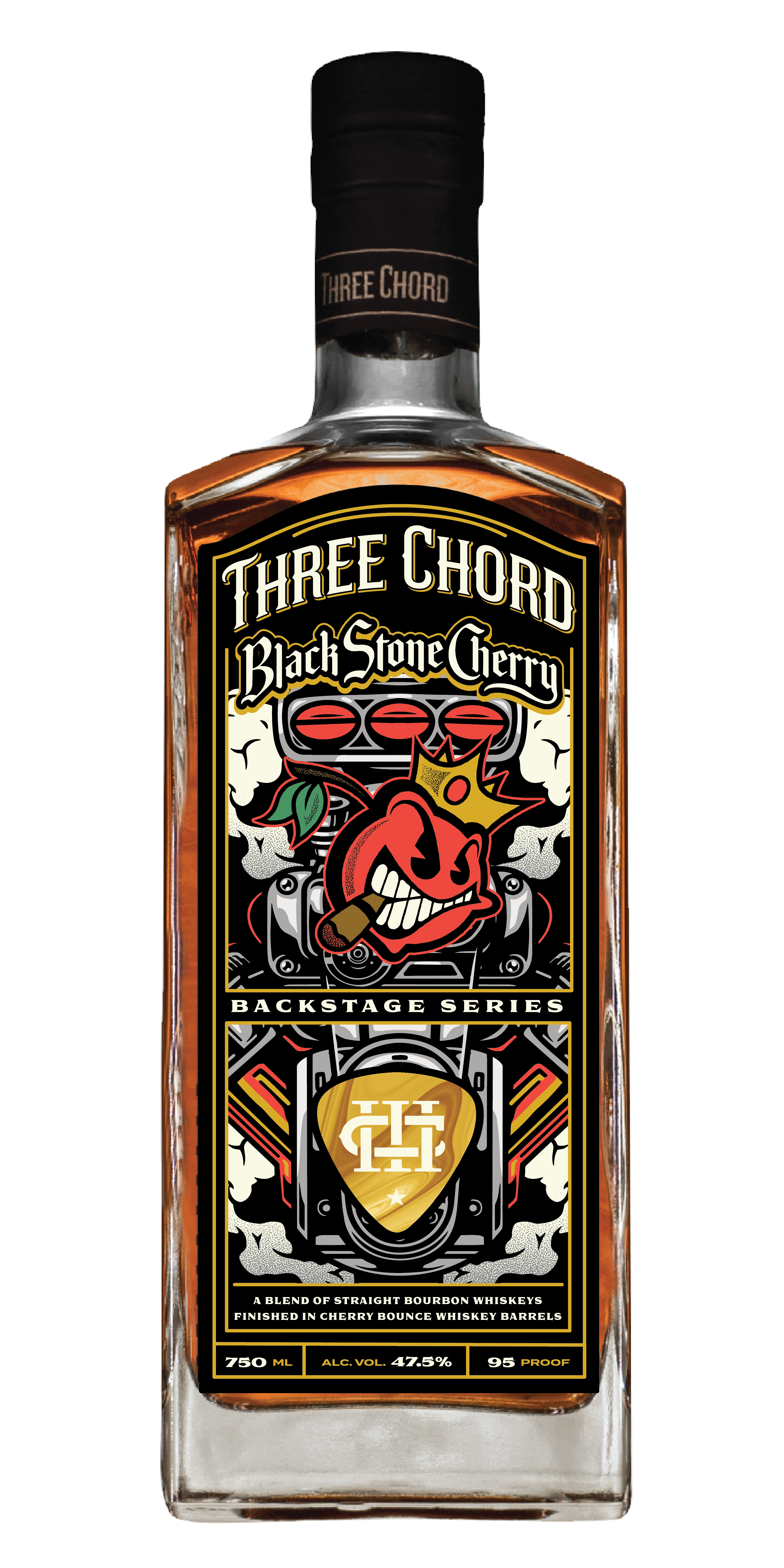 Three Chord Bourbon x Black Stone Cherry 2024 Autographed