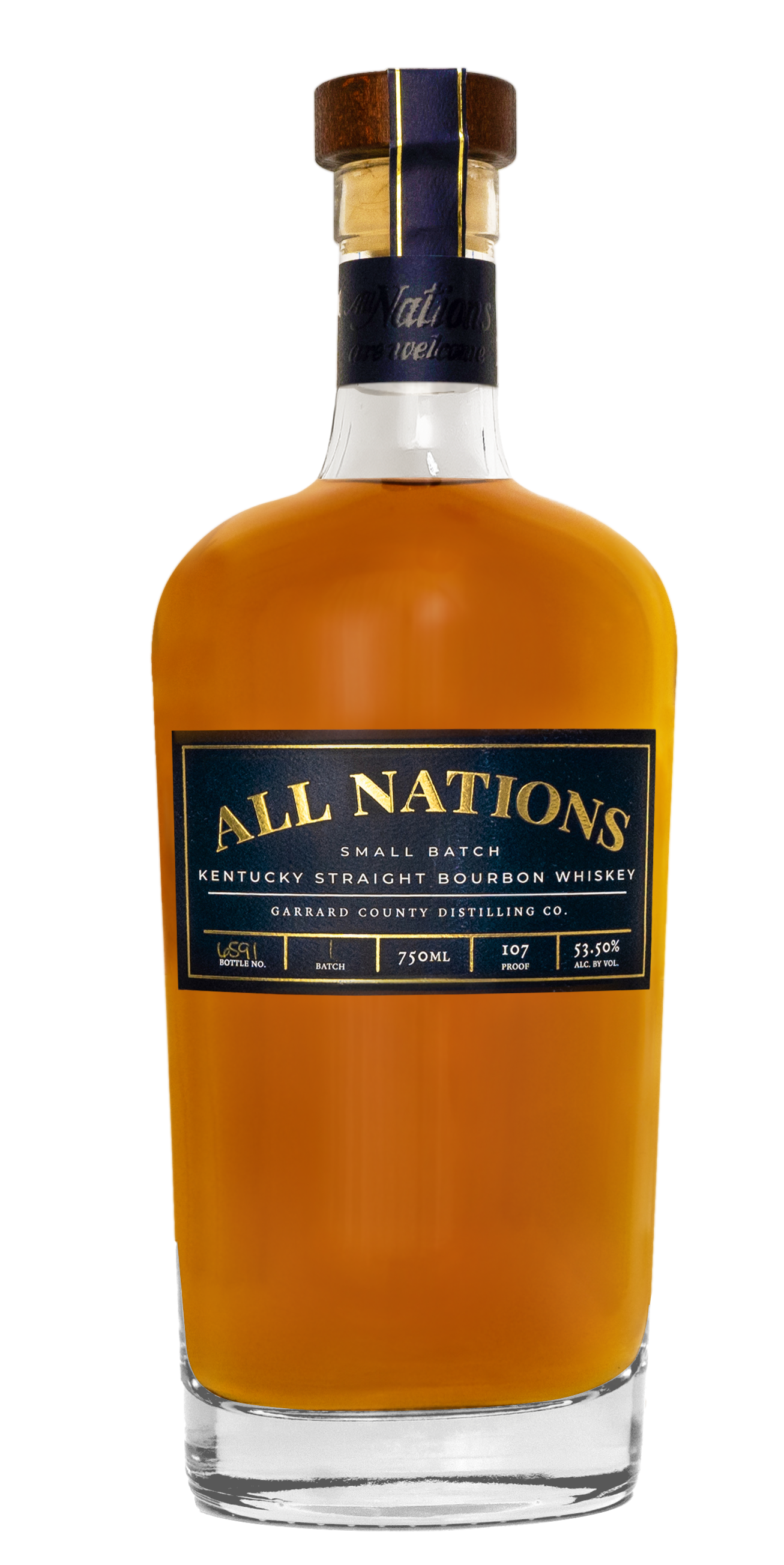 All Nations Small Batch Kentucky Straight Bourbon