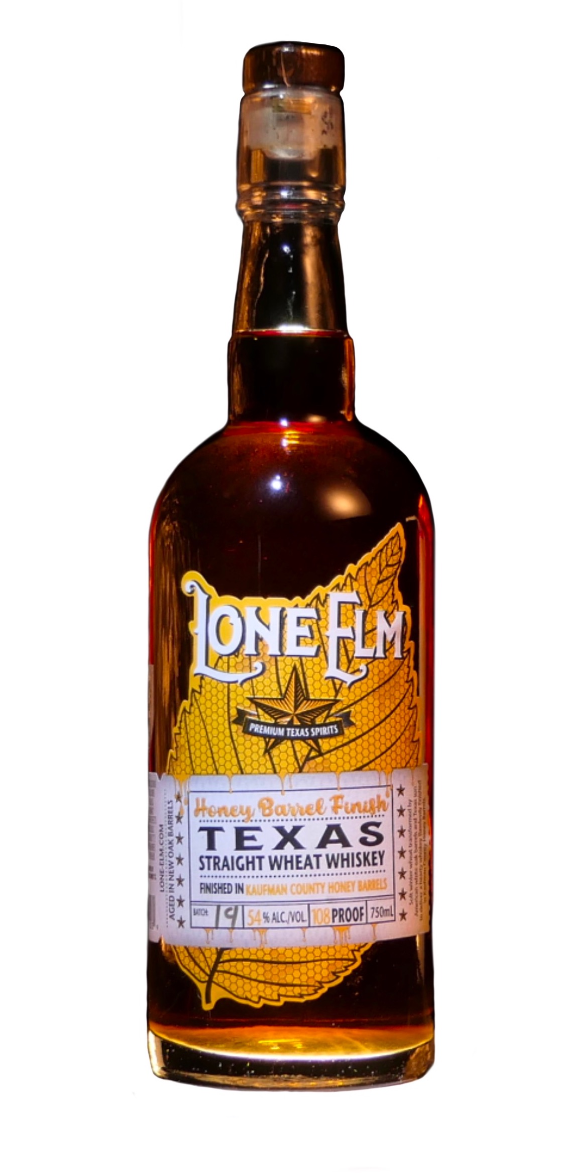 Lone Elm Honey Barrel Finish