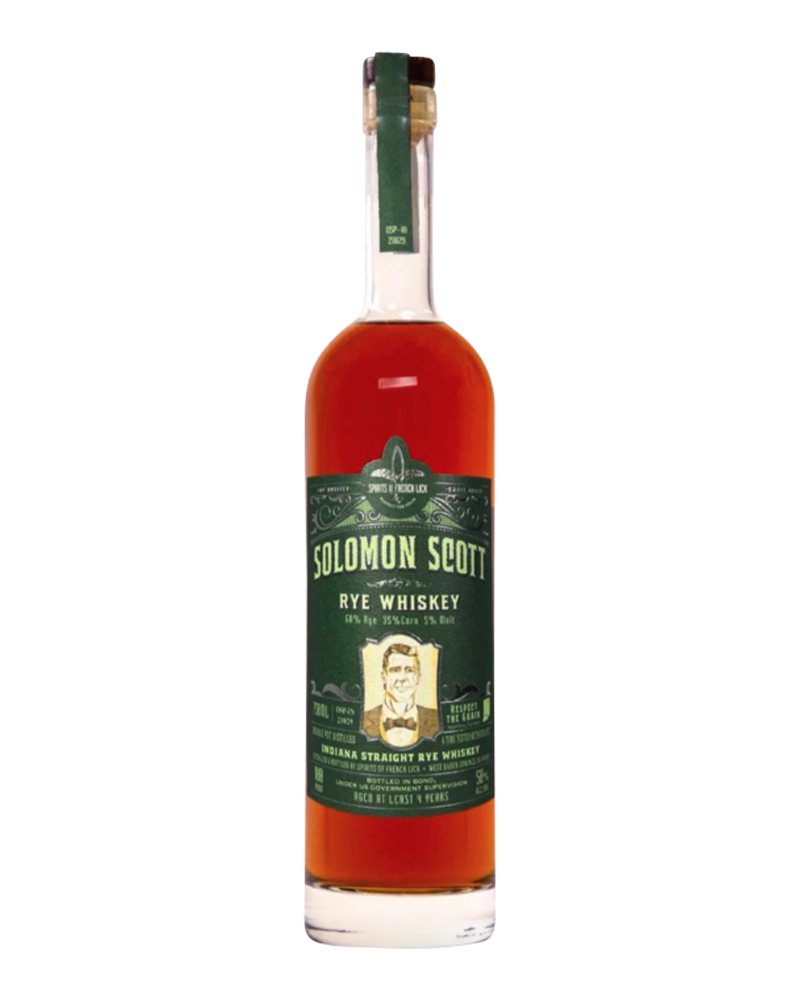 Solomon Scott  Bottled in Bond Rye Whiskey